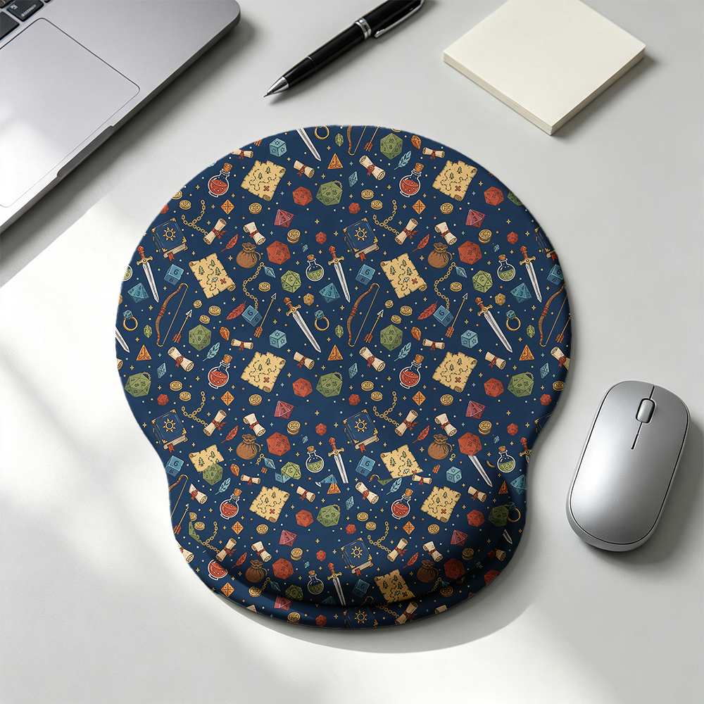 Geek Ergonomic Mouse Pad