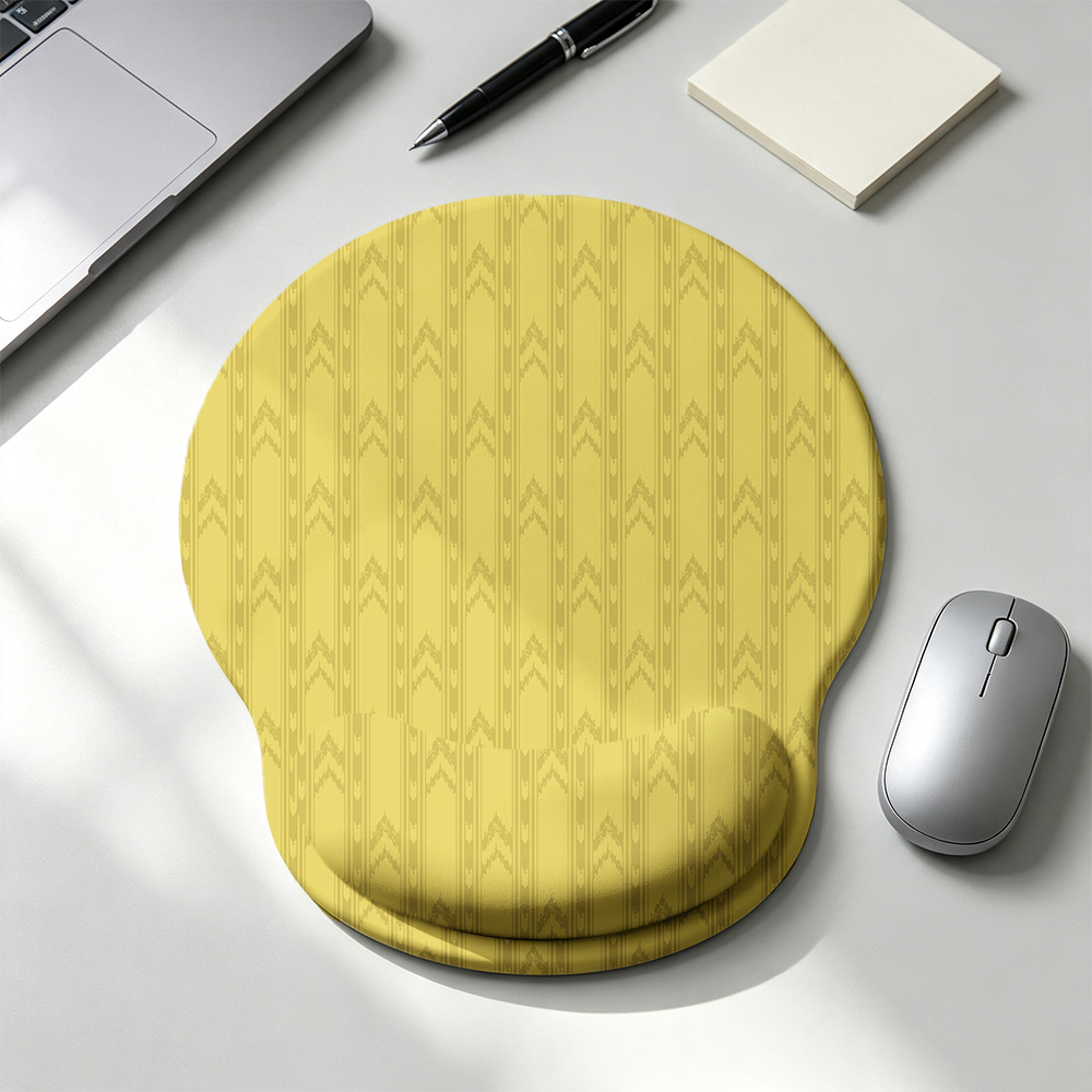 Backrooms Wallpaper Geek Ergonomic Mouse Pad