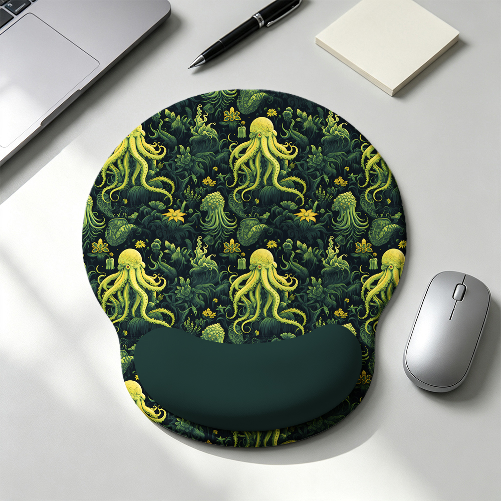 Cthulhu Geek Ergonomic Mouse Pad