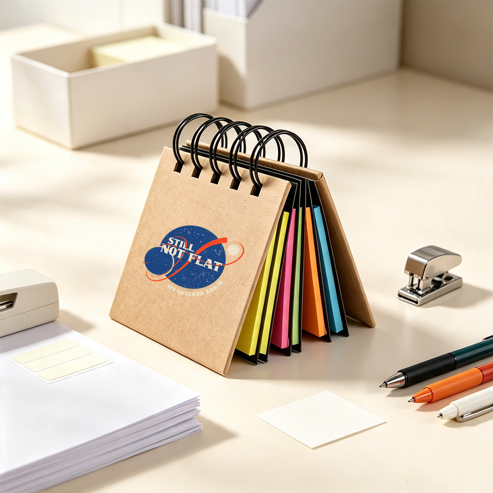 Still Not Flat We Checked Again Geek Desktop Sticky Note Set