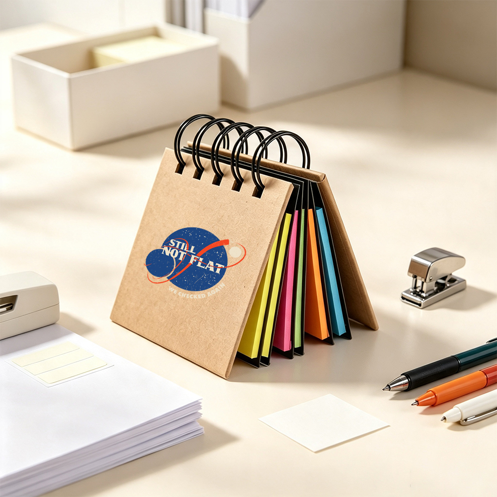 Still Not Flat We Checked Again Geek Desktop Sticky Note Set