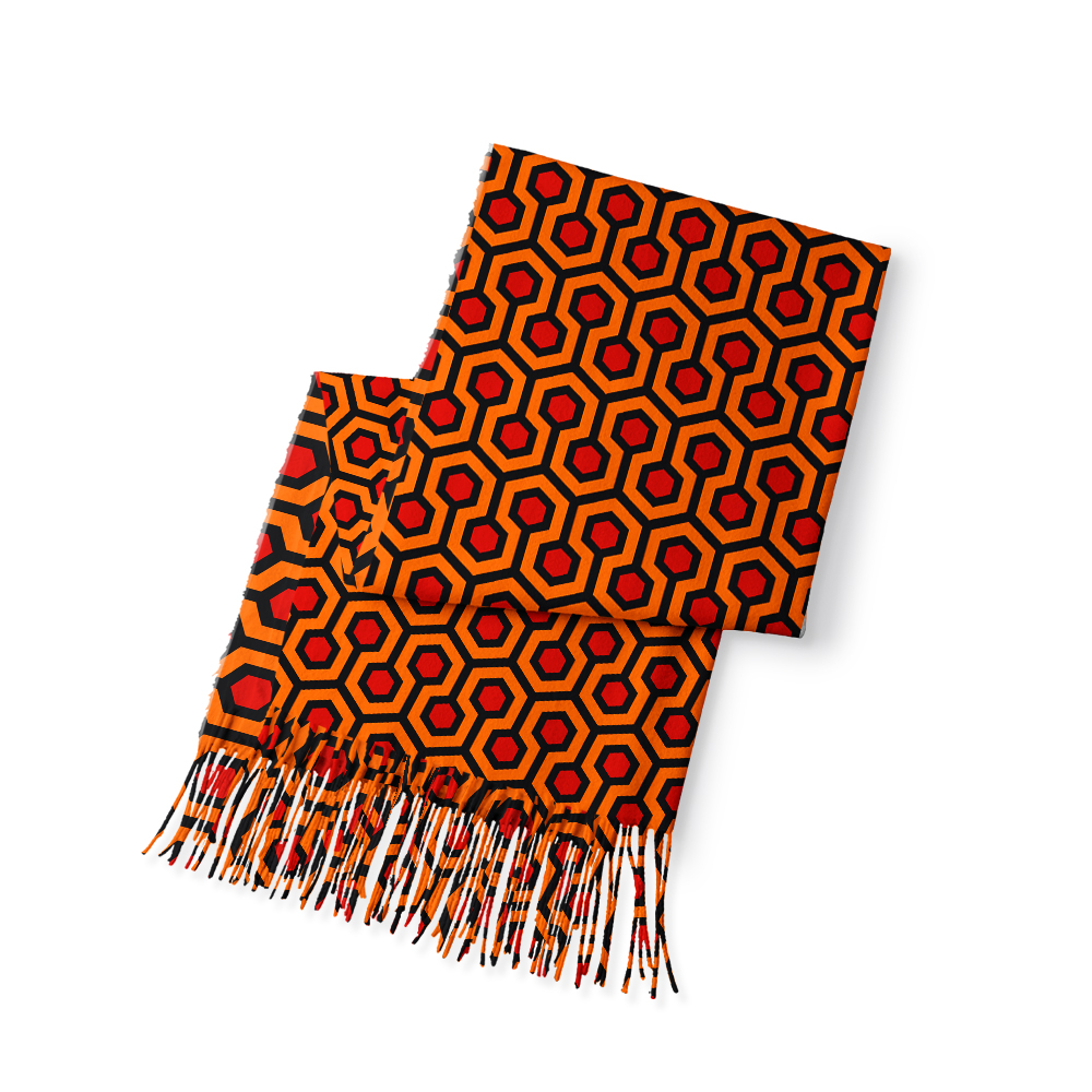 The Shining Humour Geek Soft Fringed Scarf