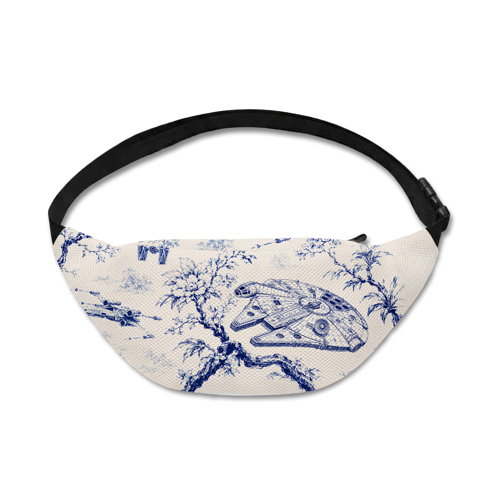 Celestial Blueware Geek Canvas Waist Pack
