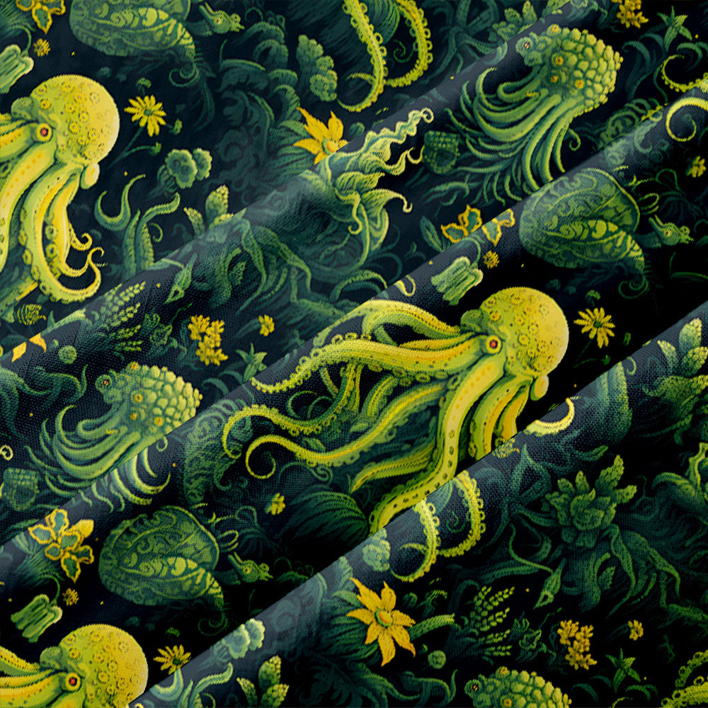Cthulhu Button Up Pocket Shirt