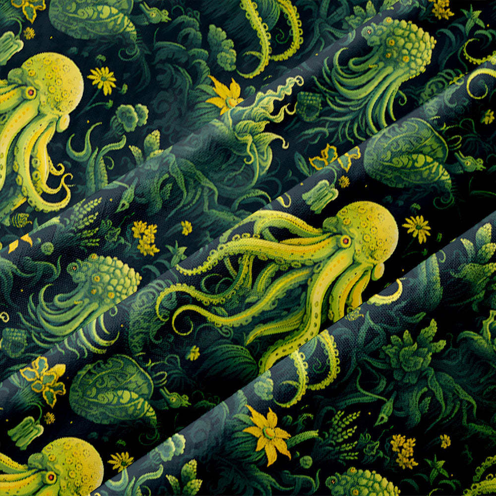 Cthulhu Button Up Pocket Shirt