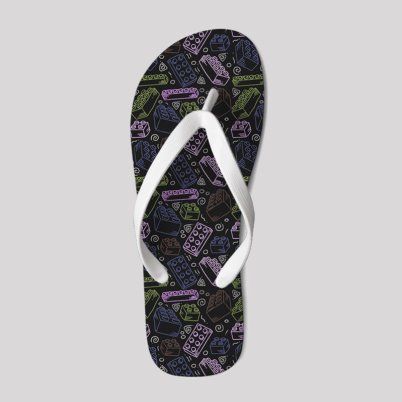 Build and Play Geek Flip Flops