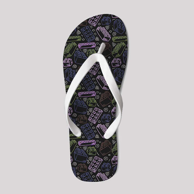 Build and Play Geek Flip Flops