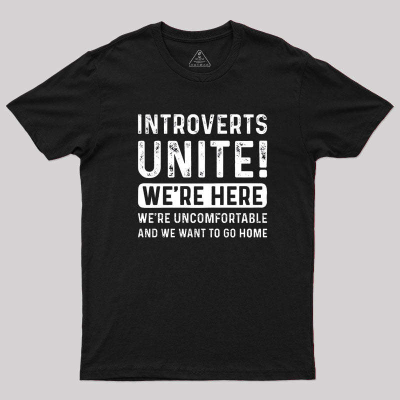Geeksoutfit Introverts Unite Essential T-Shirt for Sale