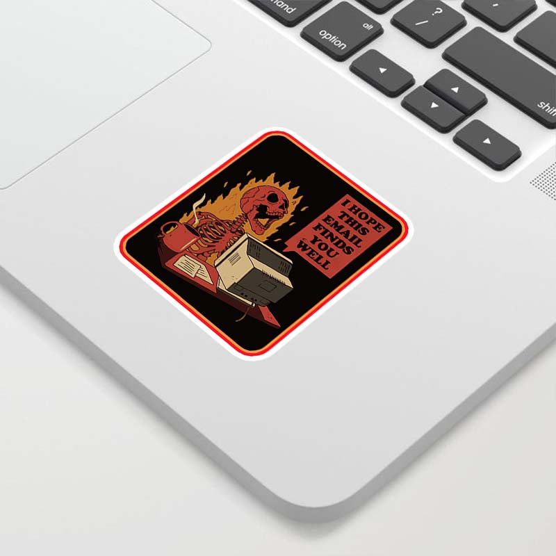 Funny Workplace Funny Geek Sticker