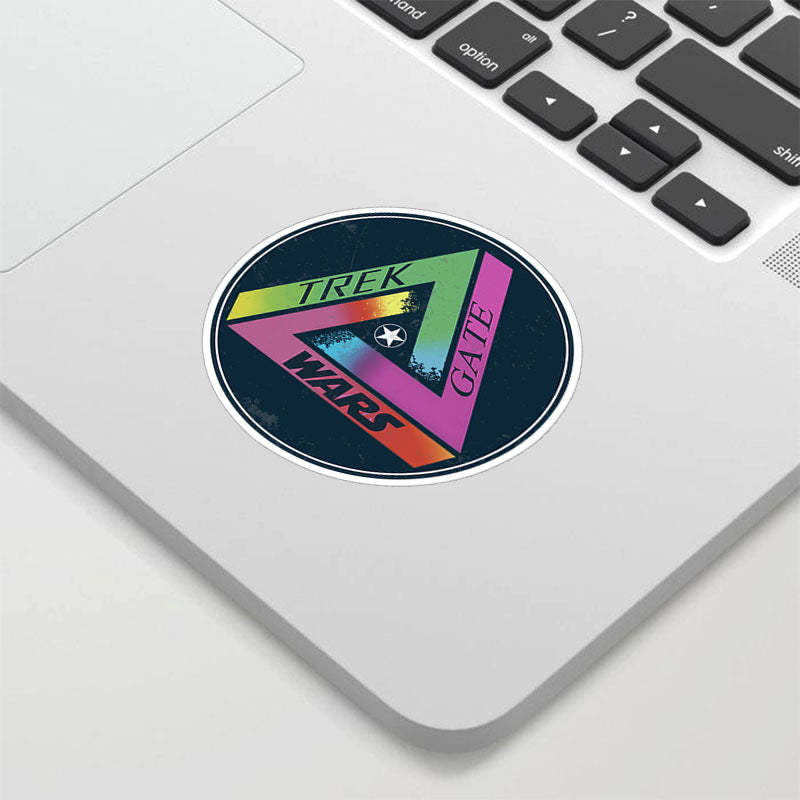 Geeksoutfit Starry Trinity Geek Sticker for Sale online