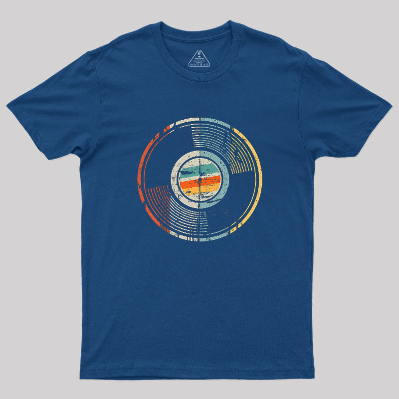 70s 80s 90s Vintage Retro Look Analog Record Geek T-Shirt