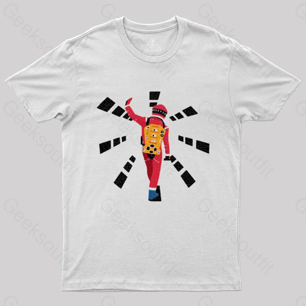 2001 A Space Odyssey T-Shirt White / S