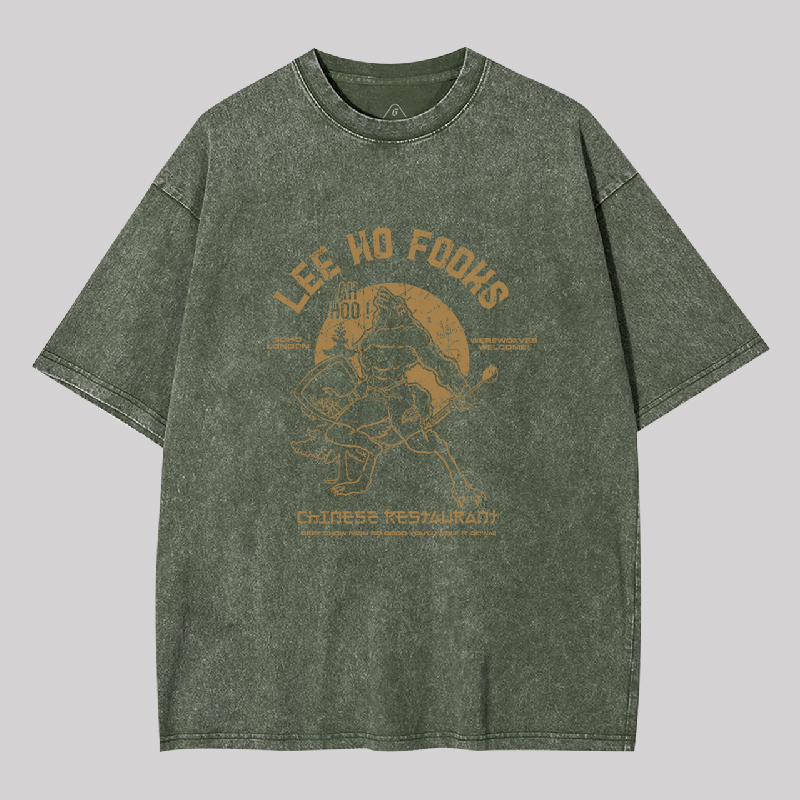 Lee Ho Fooks Vintage Geek Washed T-shirt