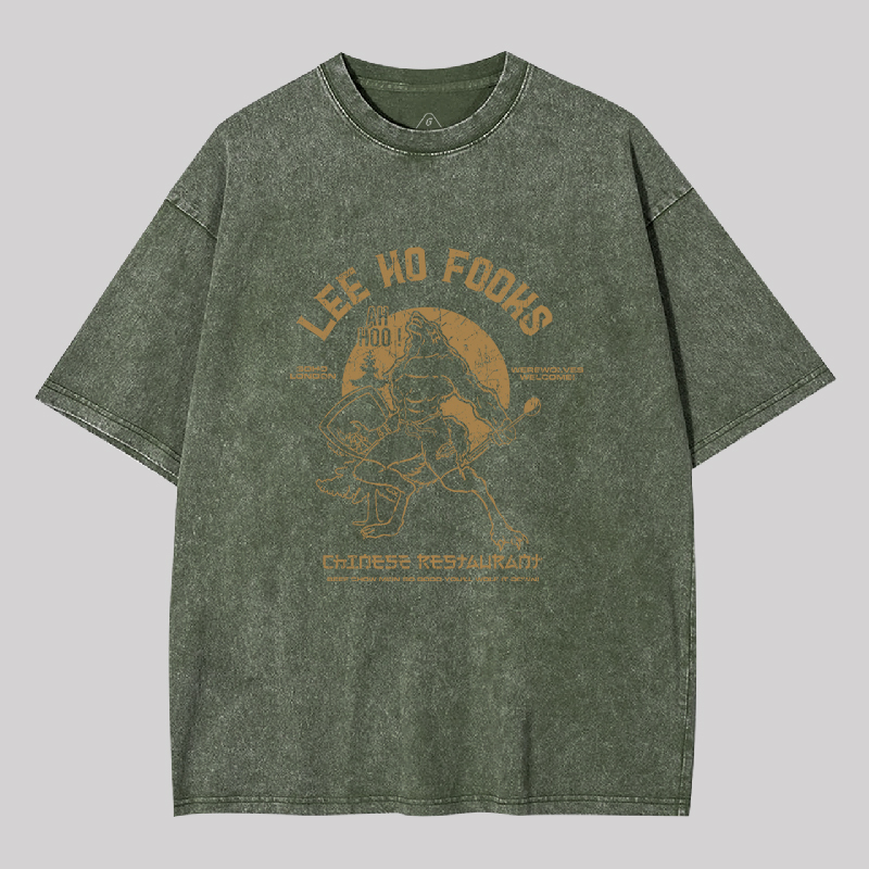 Lee Ho Fooks Vintage Geek Washed T-shirt