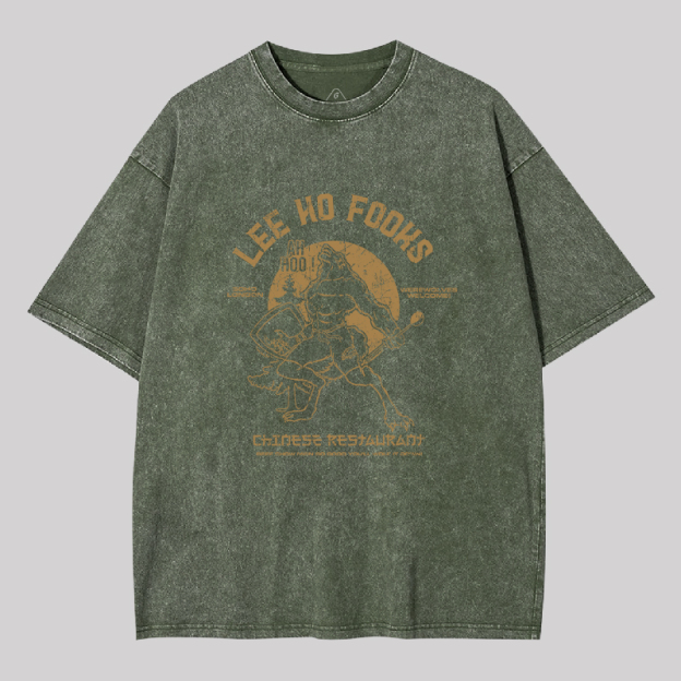 Lee Ho Fooks Vintage Geek Washed T-shirt
