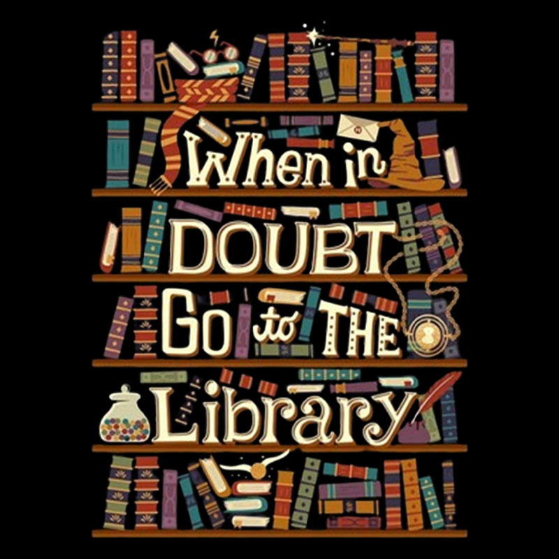 Go To The Library Geek T-Shirt