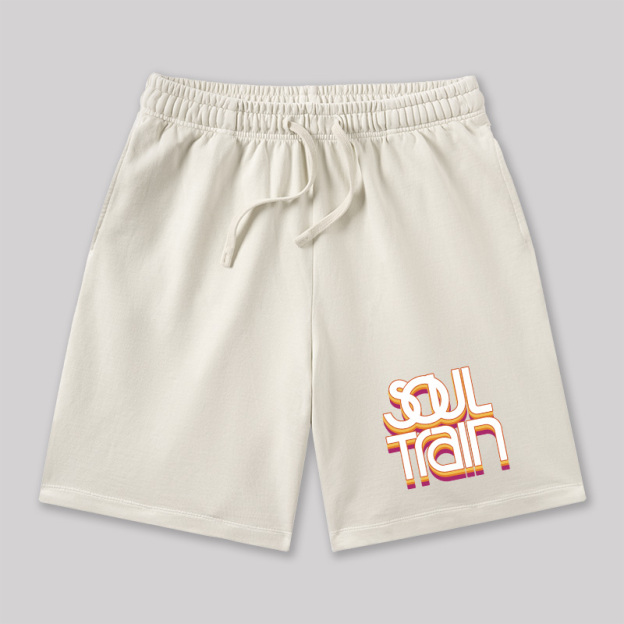 Vintage Soul Train Geeky Washed Shorts