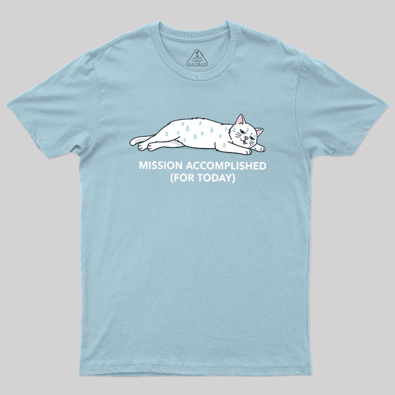 Mission Accomplished Geek T-Shirt