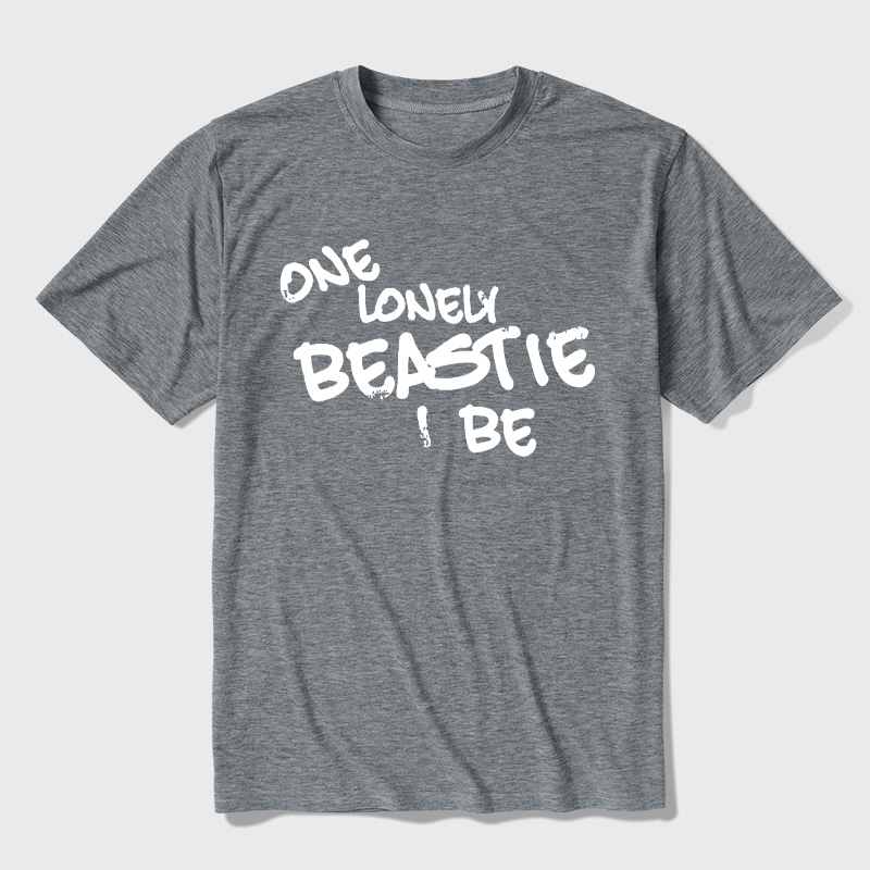 One Lonely Beastie I Be Ultra Soft Heather Tee