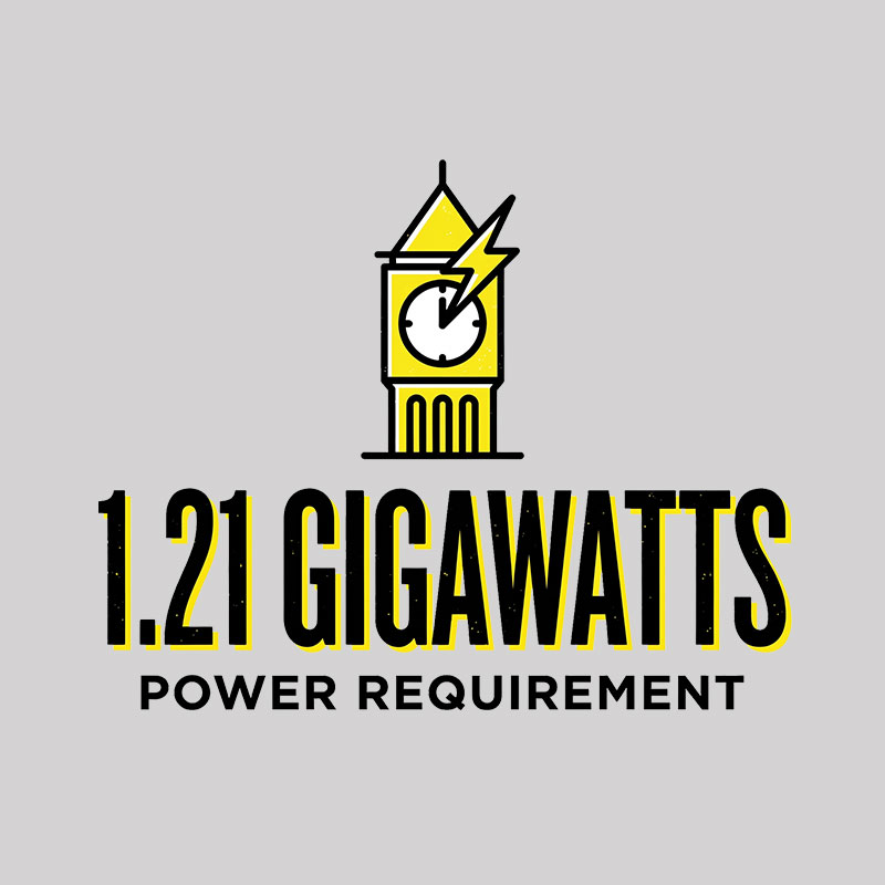 1.21 Gigawatts Geek T-Shirt