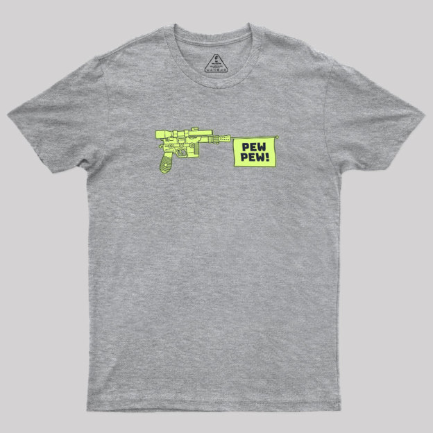 Laser Gun Pew Pew Geek T-Shirt