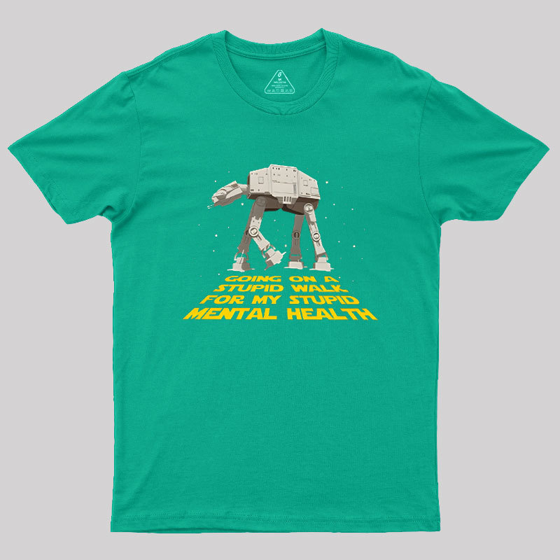 Imperial Walk Stupid Humor Geek T-Shirt