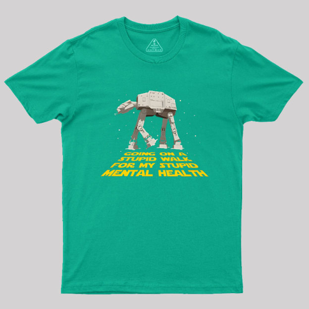 Imperial Walk Stupid Humor Geek T-Shirt