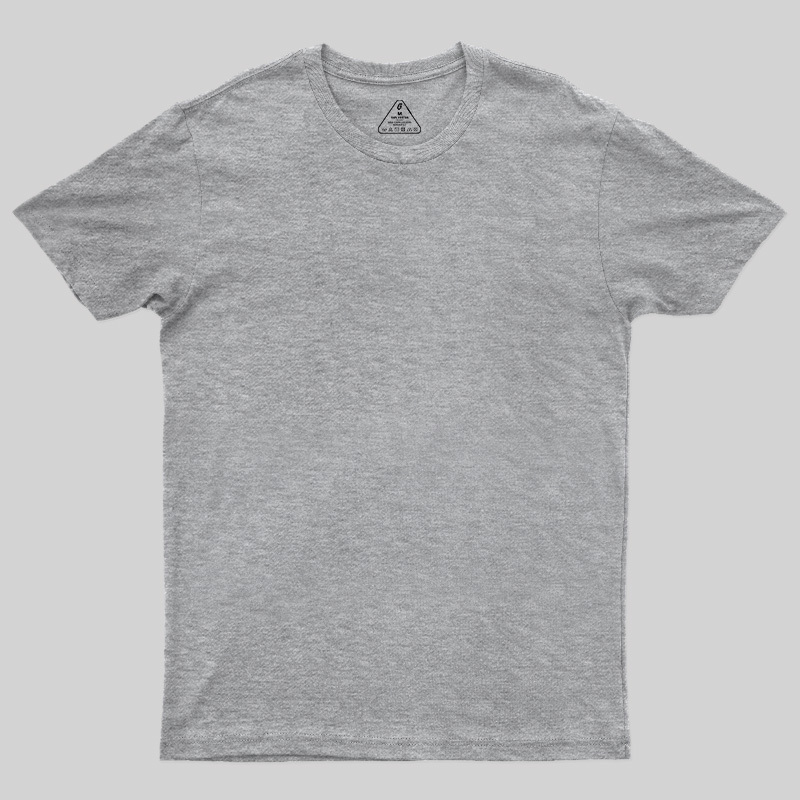 Solid Color Classic Geek T-Shirt
