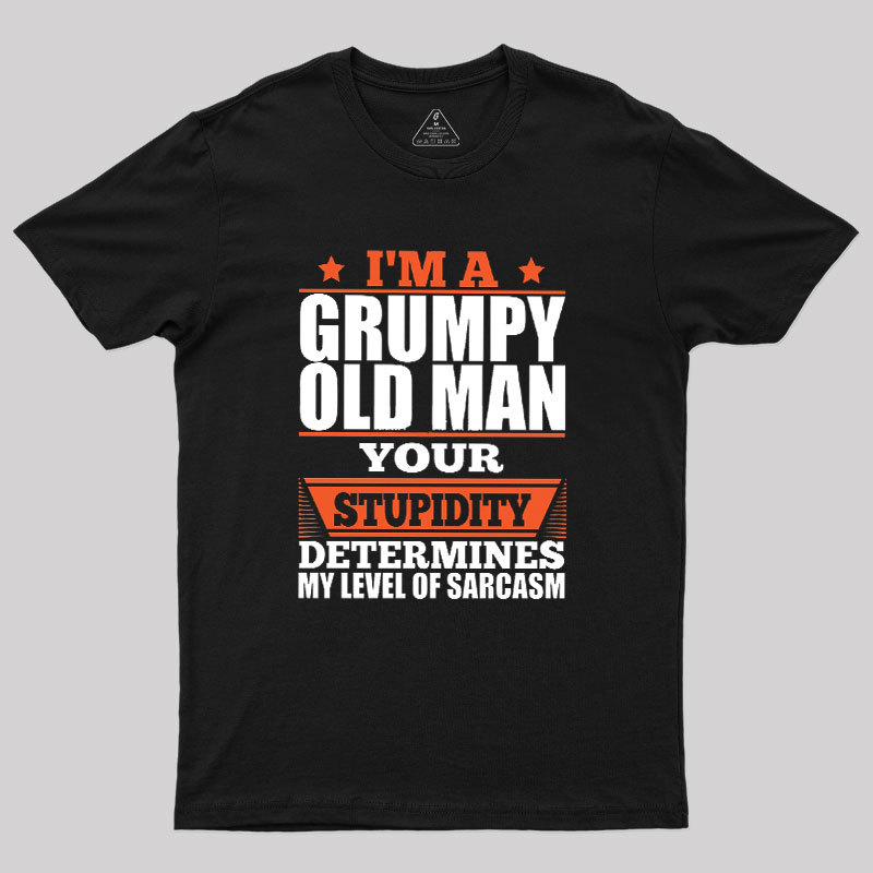 Grumpy Humor Geek T-Shirt