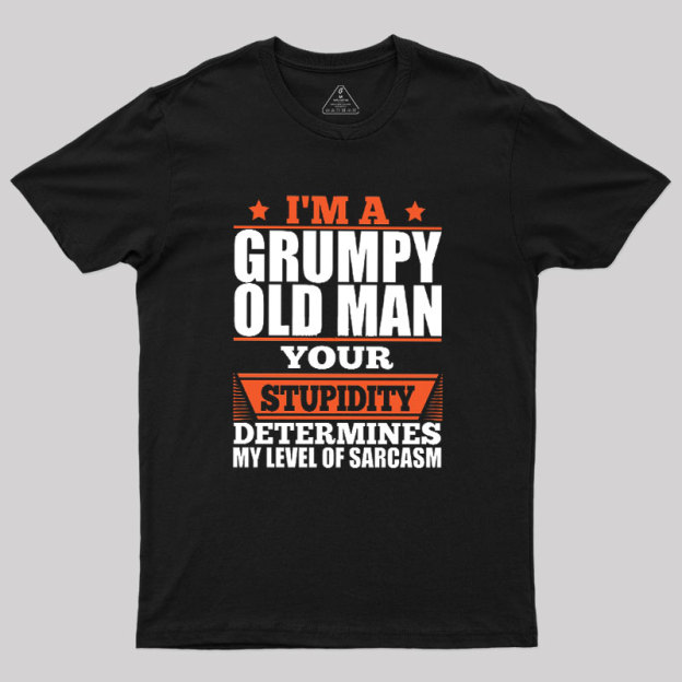 Grumpy Humor Geek T-Shirt