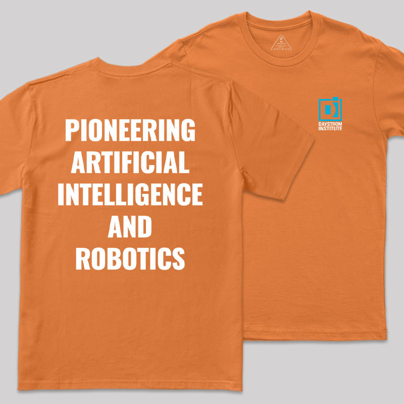 Robotics Revolution Front and Back Printing Geek T-Shirt