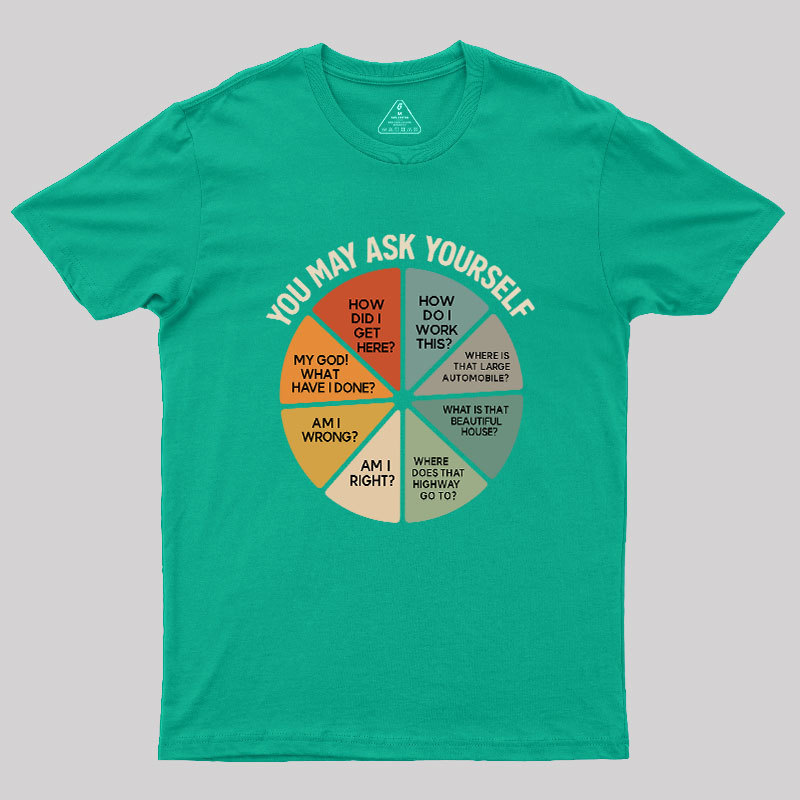 You May Ask Yourself Vintage Geek T-Shirt