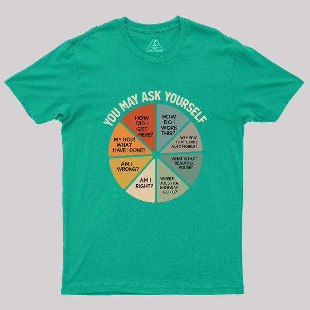 You May Ask Yourself Vintage Geek T-Shirt