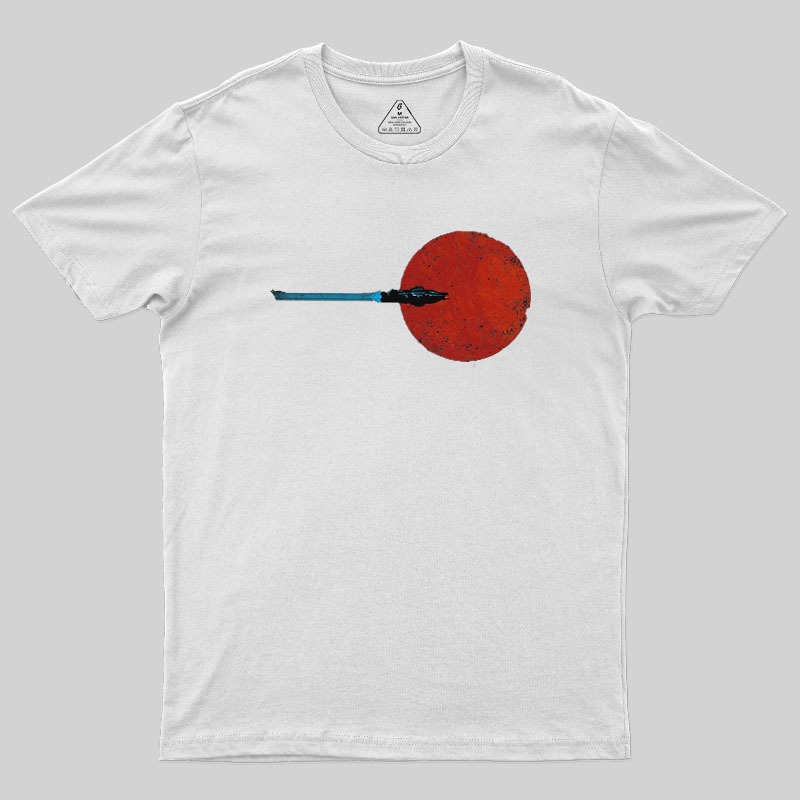 Flight Over Mars Geek T-Shirt