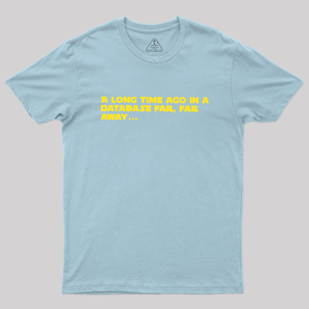Database Galaxy Geek T-Shirt