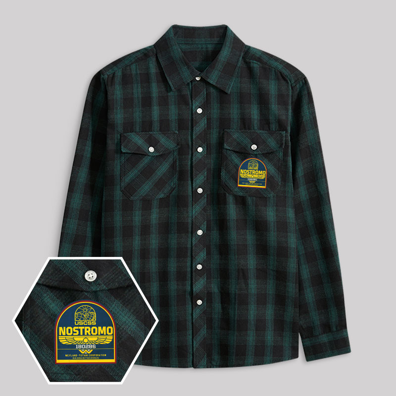 USCSS Nostromo Legacy Plaid Flannel Shirt