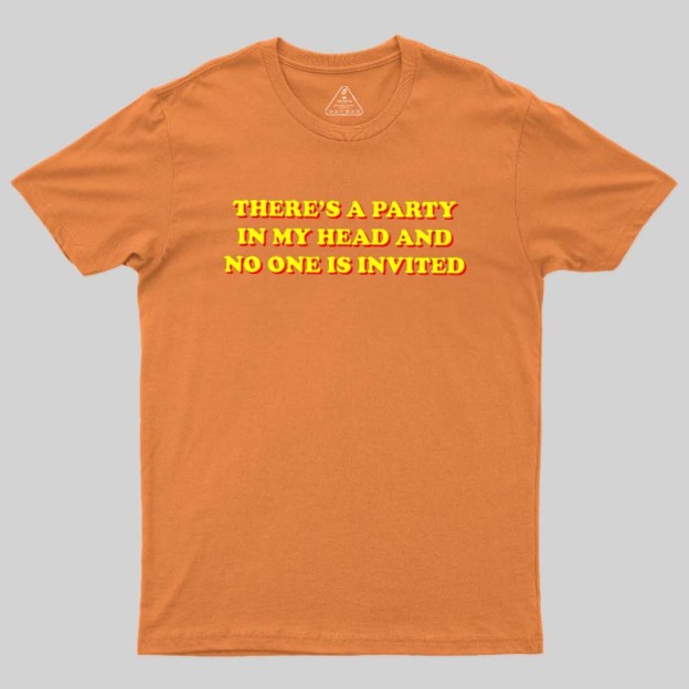 Solitude Is Bliss Geek T-Shirt
