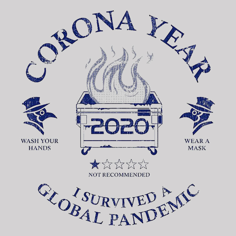 I Survived A Global Pandemic Geek T-Shirt