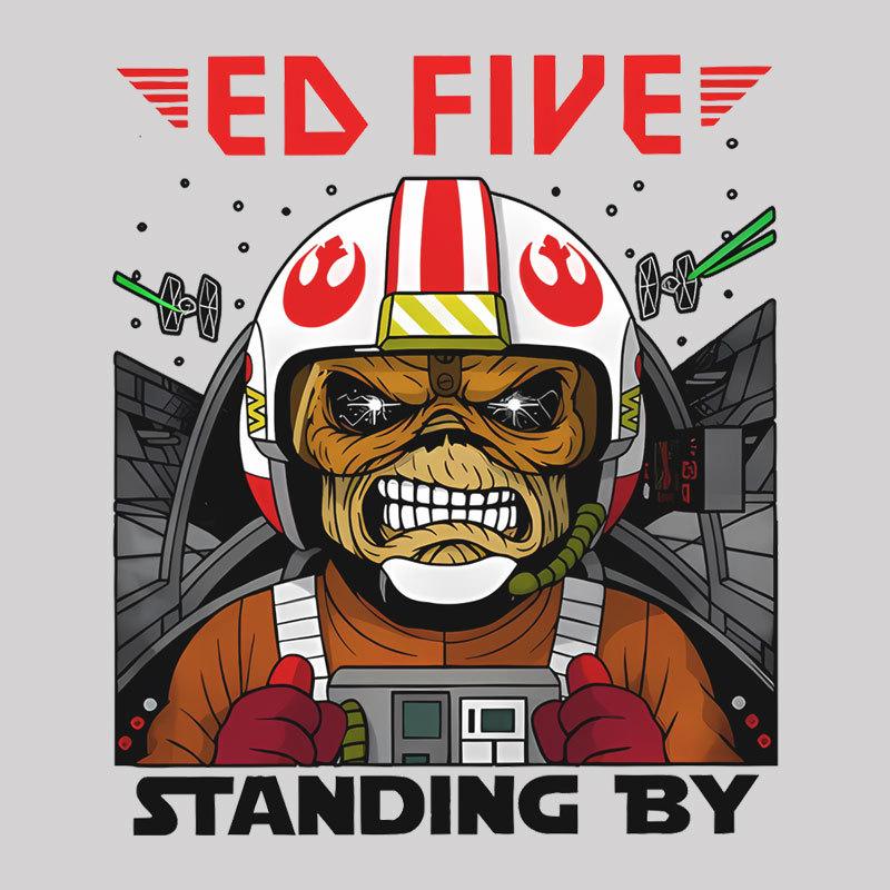 Ed Five Standing By Geek T-Shirt