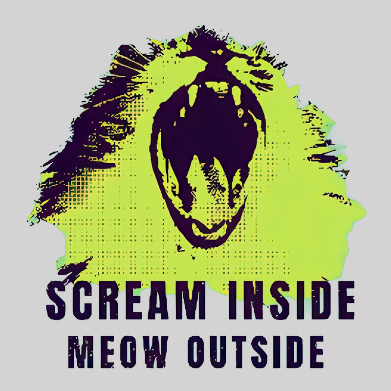 Scream Inside Geek T-Shirt