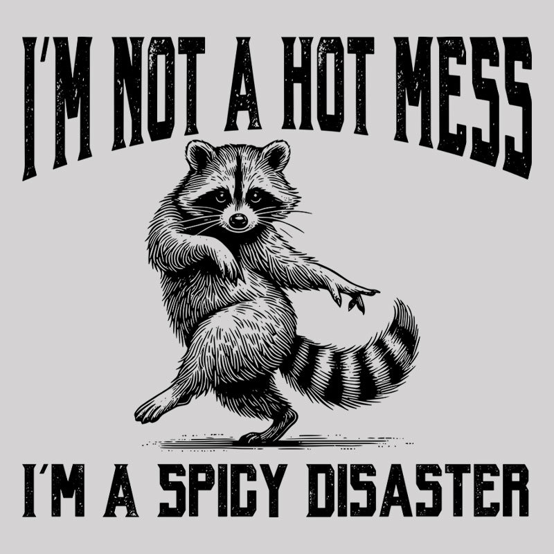 I'm Not A Hot Mess I'm A Spicy Disaster Geek T-Shirt
