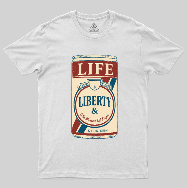 Independence Day Beer Lover Geek T-Shirt