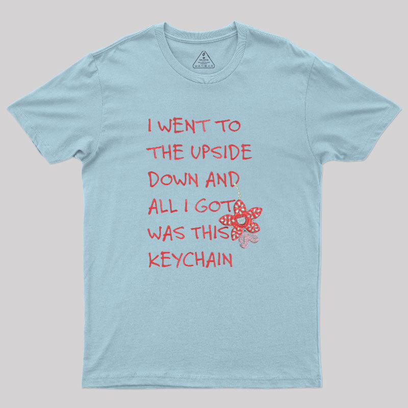 Upside Down Keychain Geek T-Shirt