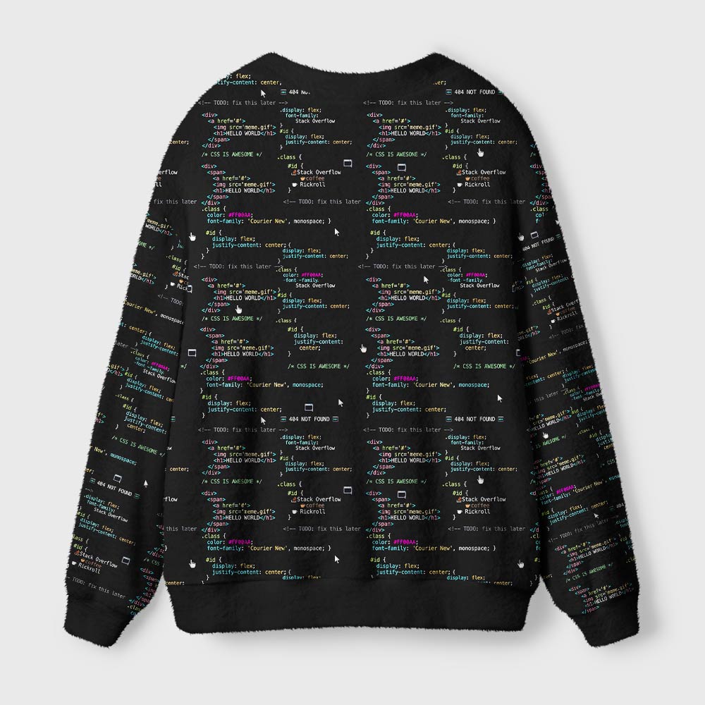 Code Weave Geek Ugly Cardigan Sweaters