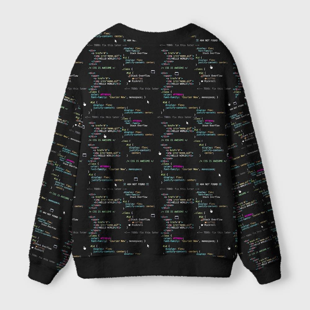 Code Weave Geek Ugly Cardigan Sweaters