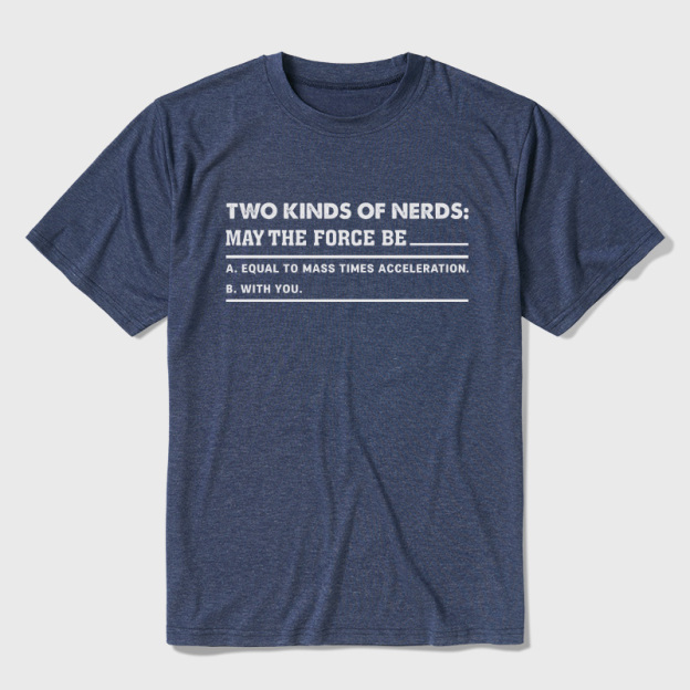 Two Kinds of Nerds Ultra Soft Heather Tee