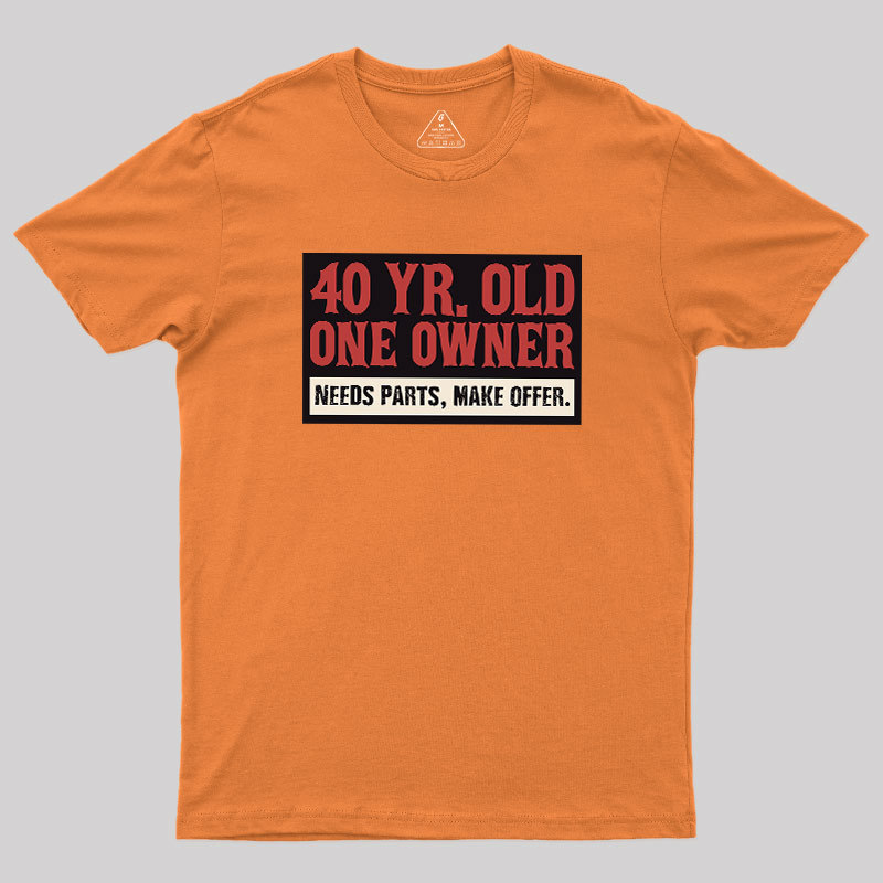 Used Model Geek T-Shirt