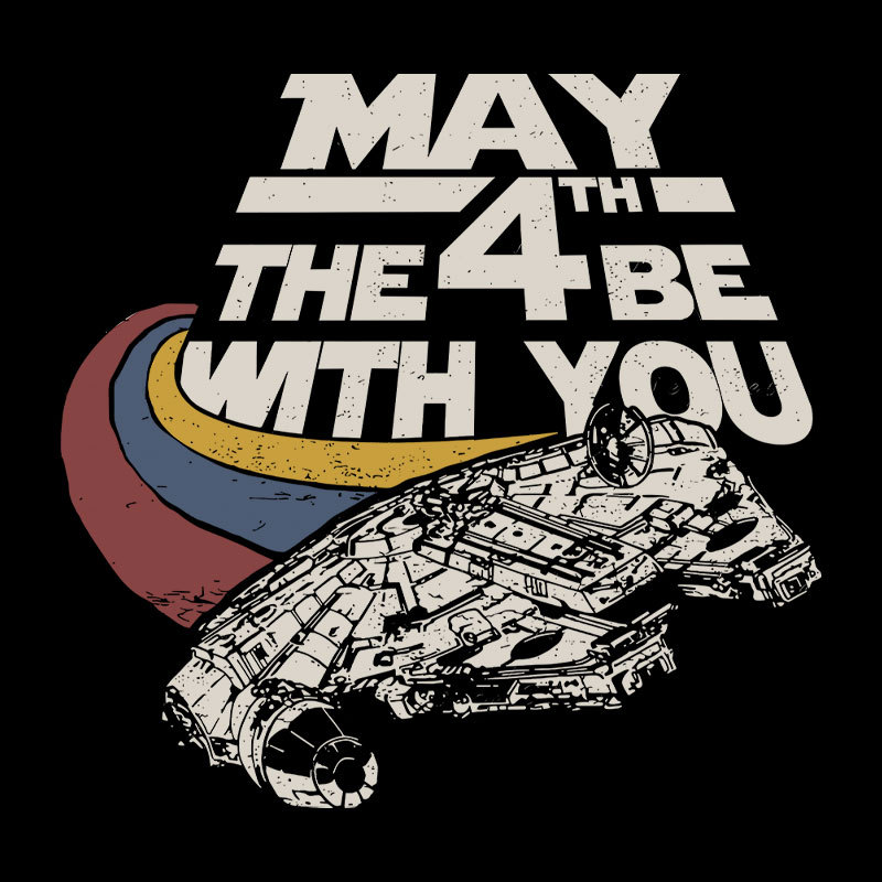 May The 4th Be With You Geek T-Shirt