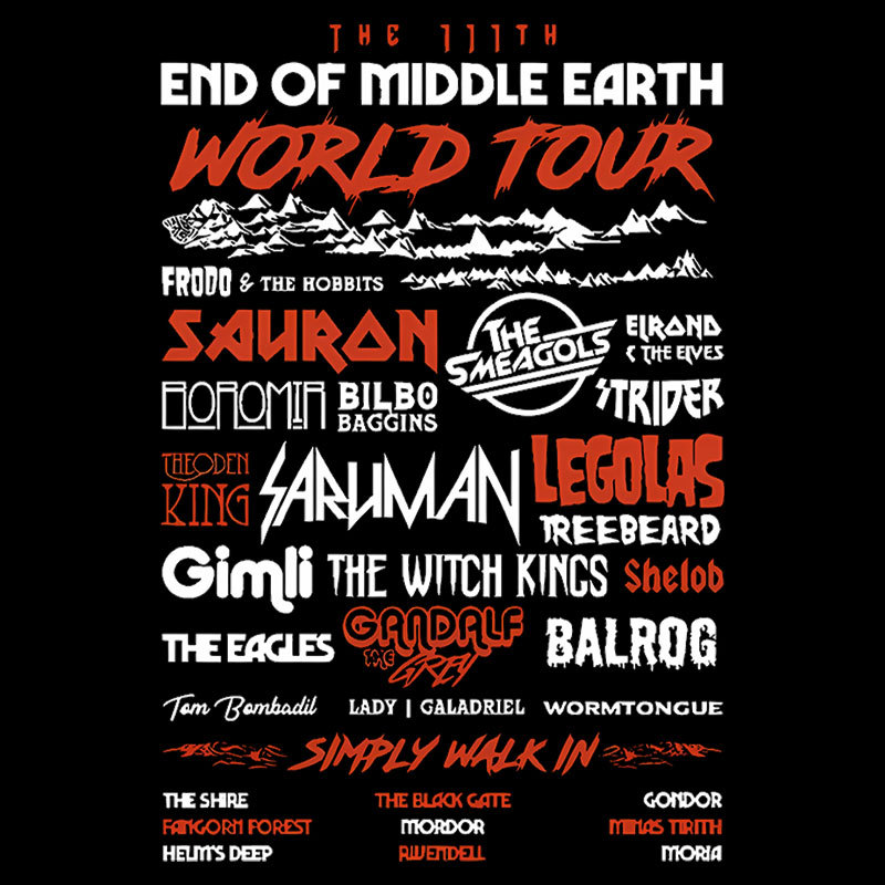 End Of Middle Earth Geek T-Shirt