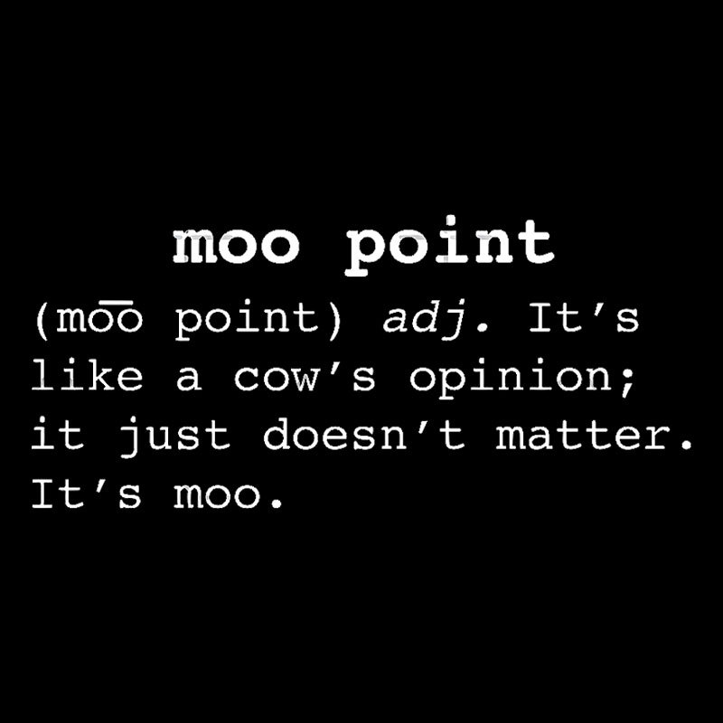 Moo Point Geek T-Shirt